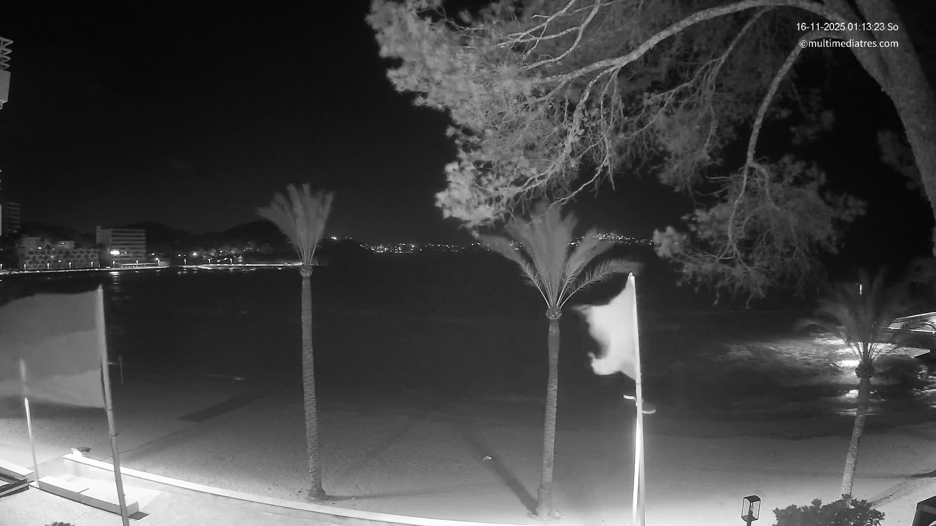 Mallorca, Perguera Palmira Beach Live Cam - Balearic Islands, Spain