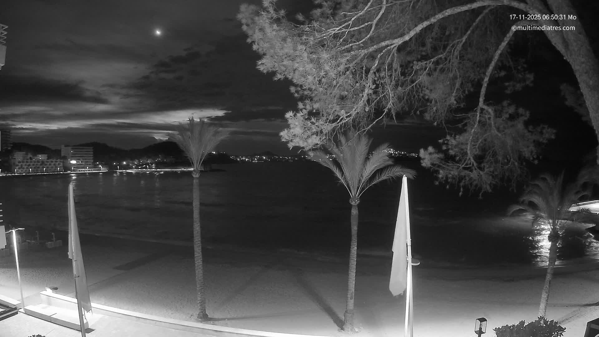 Mallorca, Perguera Palmira Beach Live Cam - Balearic Islands, Spain