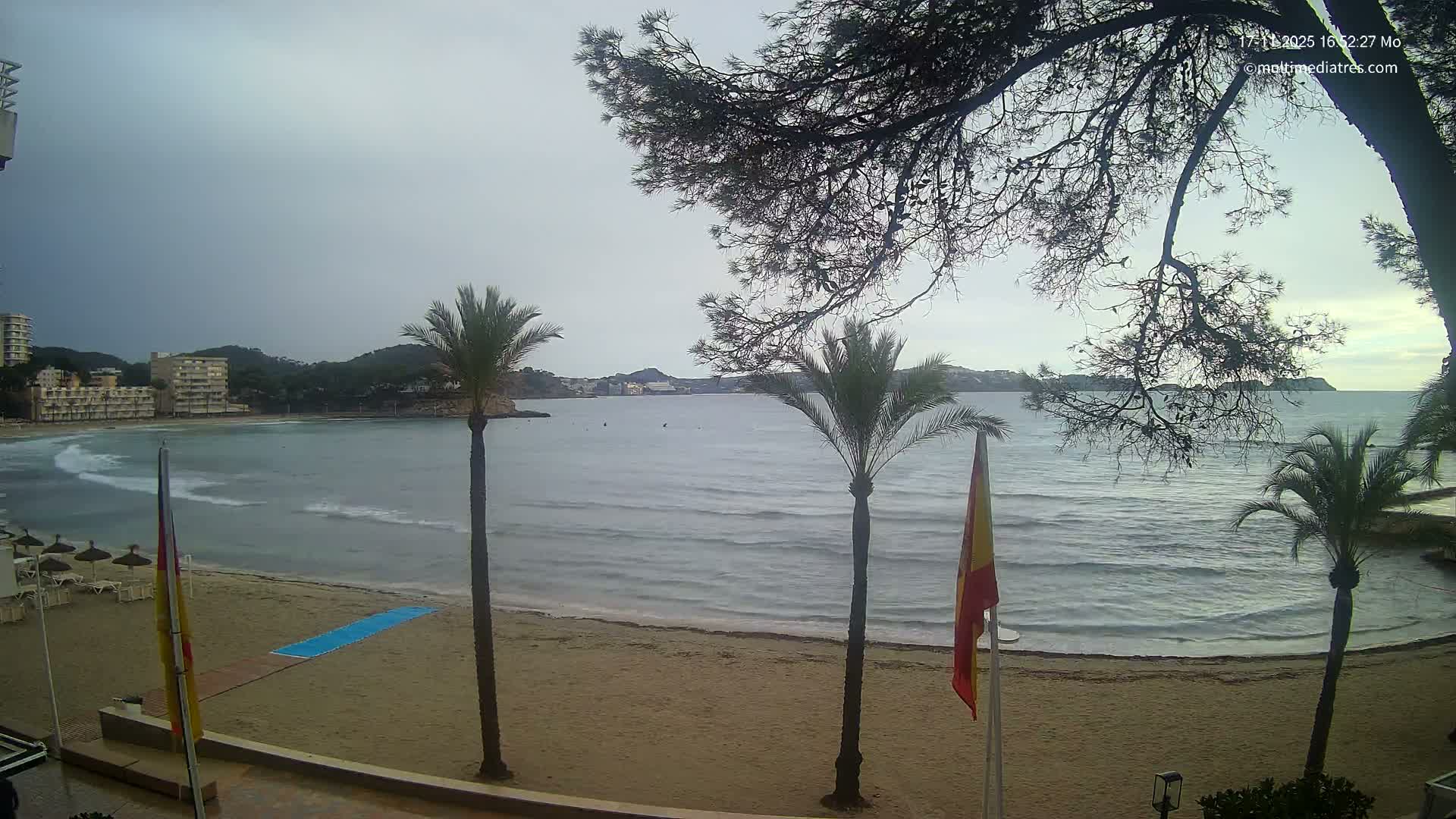 Mallorca, Perguera Palmira Beach Live Cam - Balearic Islands, Spain