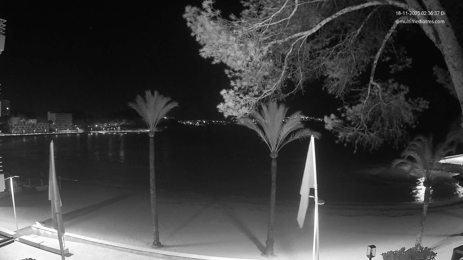 Mallorca, Perguera Palmira Beach Live Cam - Balearic Islands, Spain