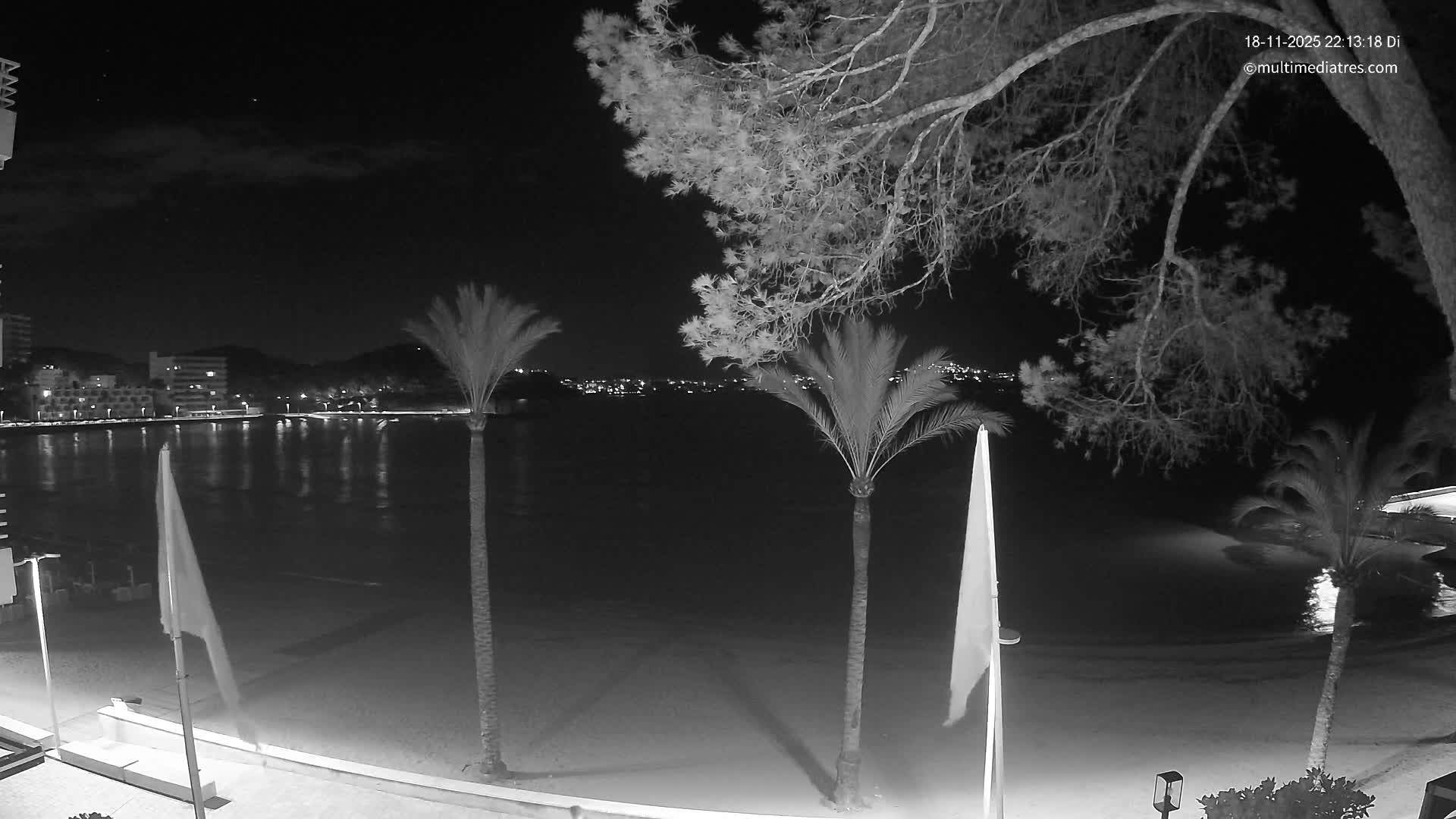 Mallorca, Perguera Palmira Beach Live Cam - Balearic Islands, Spain