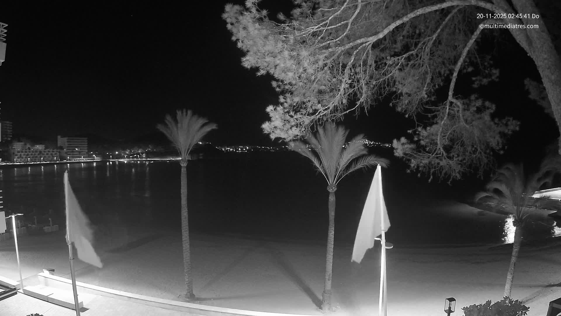 Mallorca, Perguera Palmira Beach Live Cam - Balearic Islands, Spain
