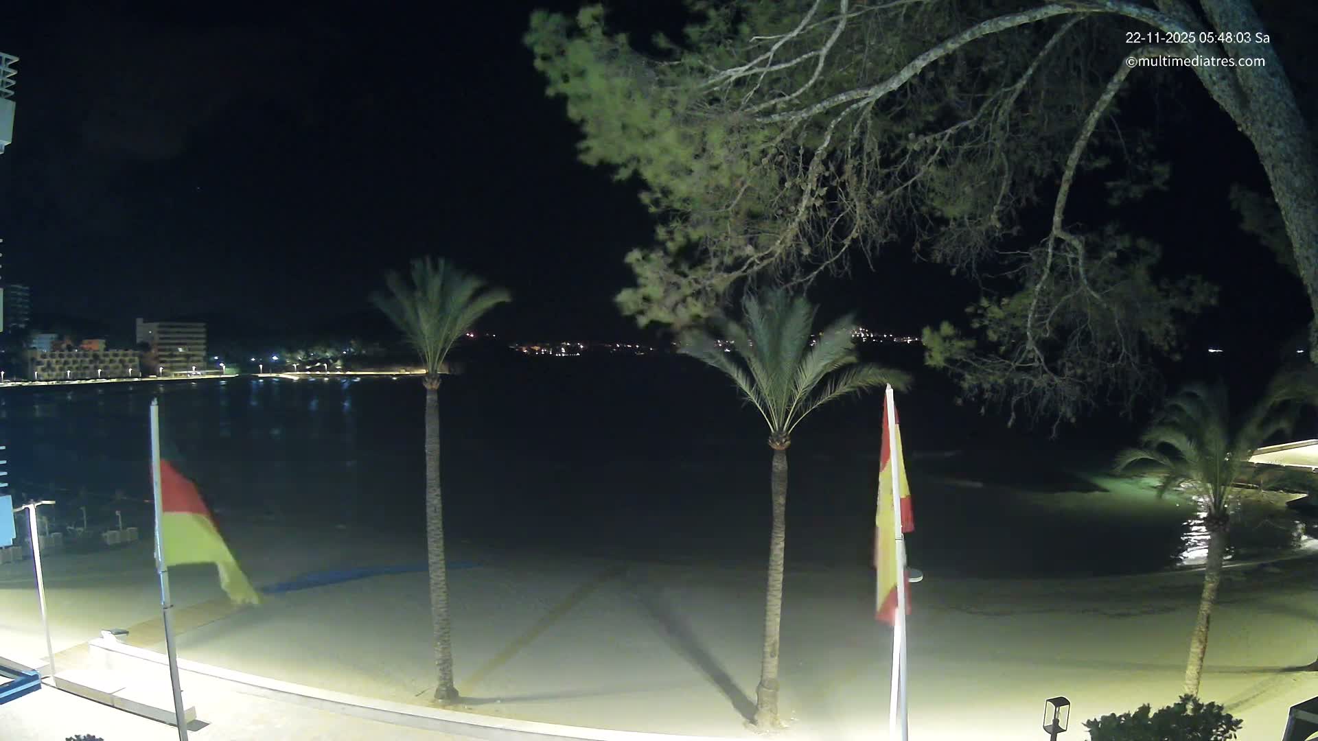 Mallorca, Perguera Palmira Beach Live Cam - Balearic Islands, Spain