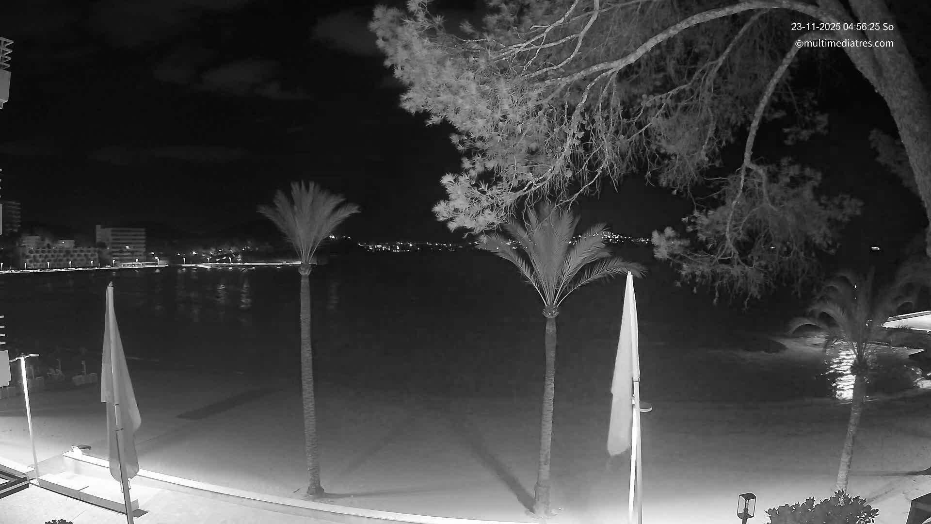 Mallorca, Perguera Palmira Beach Live Cam - Balearic Islands, Spain