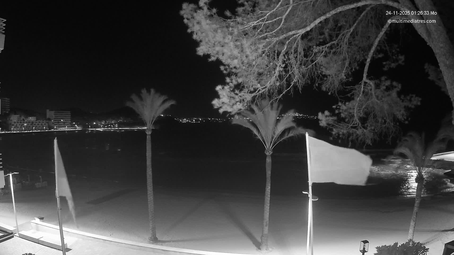 Mallorca, Perguera Palmira Beach Live Cam - Balearic Islands, Spain