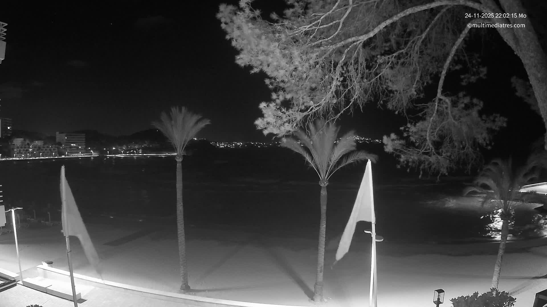 Mallorca, Perguera Palmira Beach Live Cam - Balearic Islands, Spain