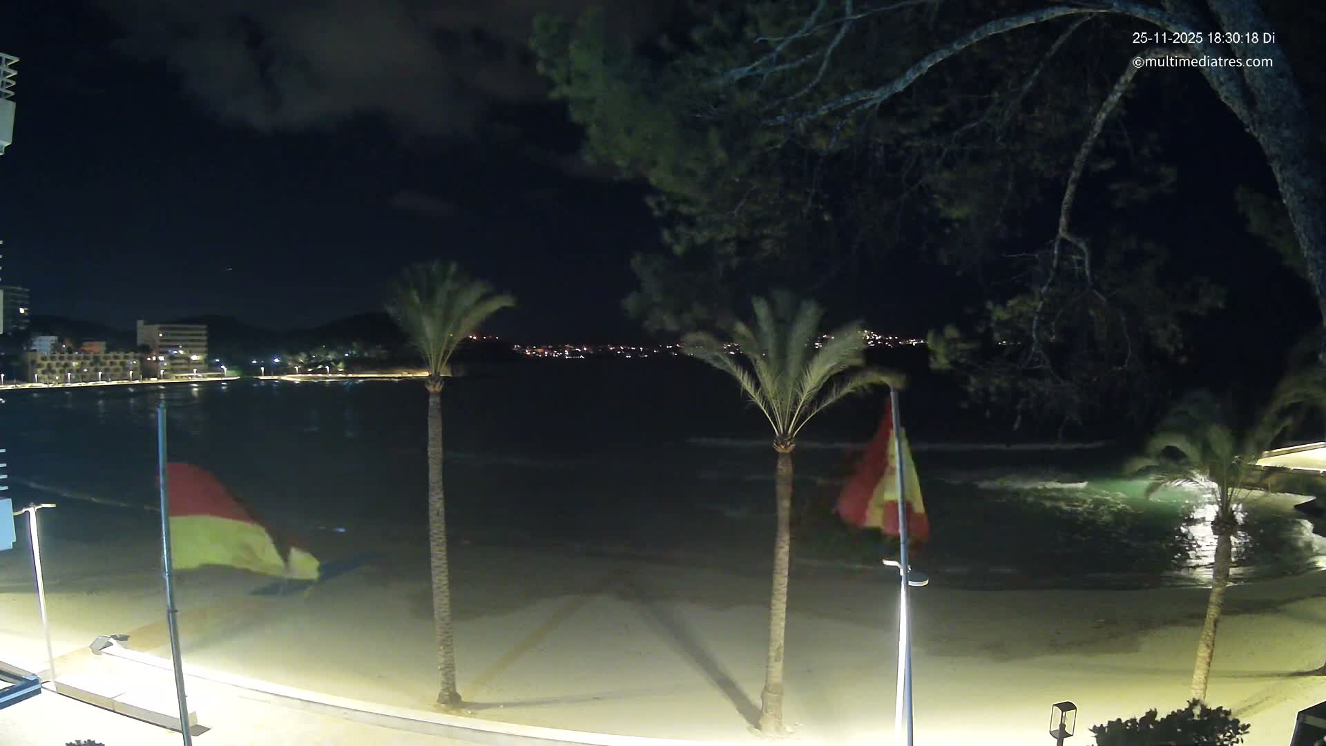 Mallorca, Perguera Palmira Beach Live Cam - Balearic Islands, Spain