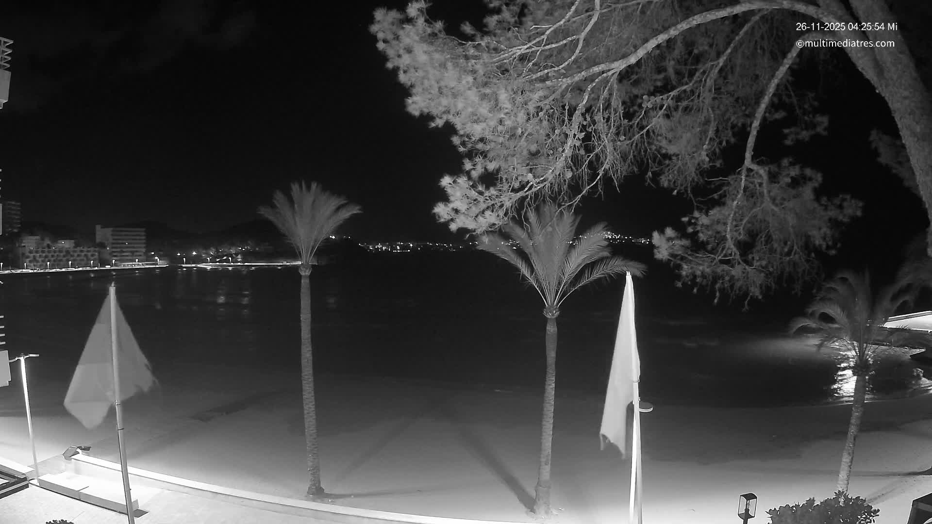 Mallorca, Perguera Palmira Beach Live Cam - Balearic Islands, Spain