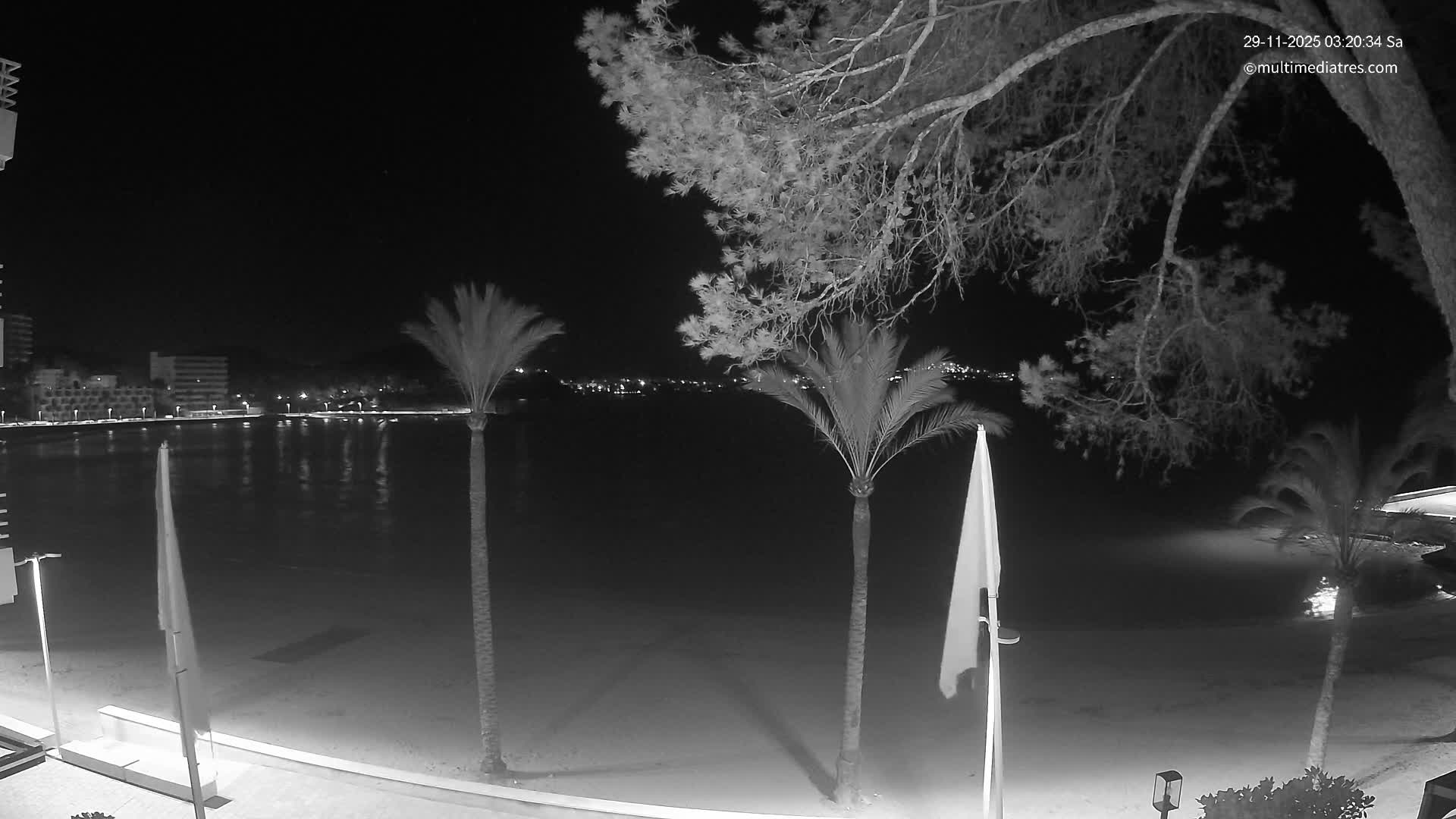 Mallorca, Perguera Palmira Beach Live Cam - Balearic Islands, Spain