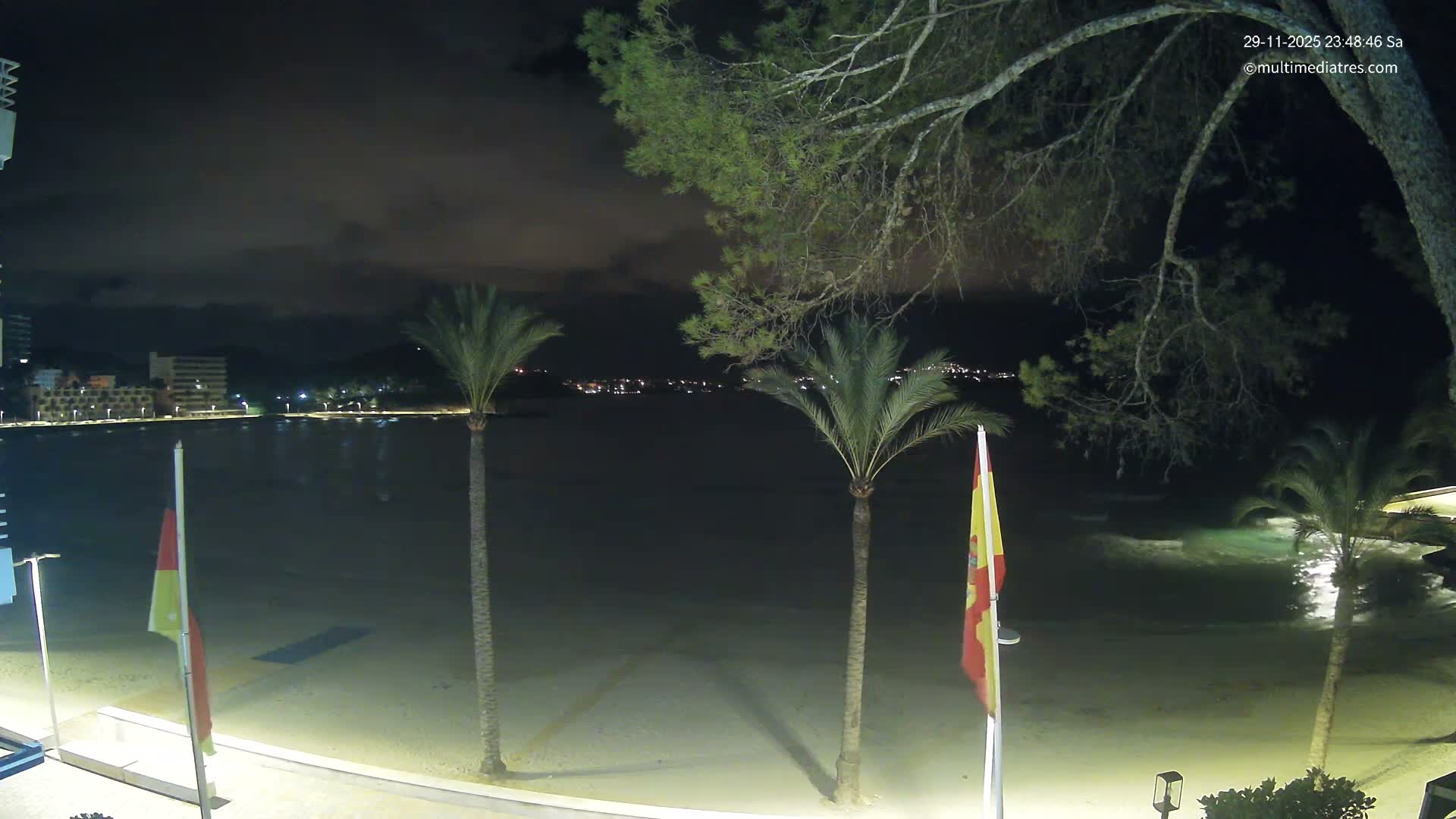 Mallorca, Perguera Palmira Beach Live Cam - Balearic Islands, Spain