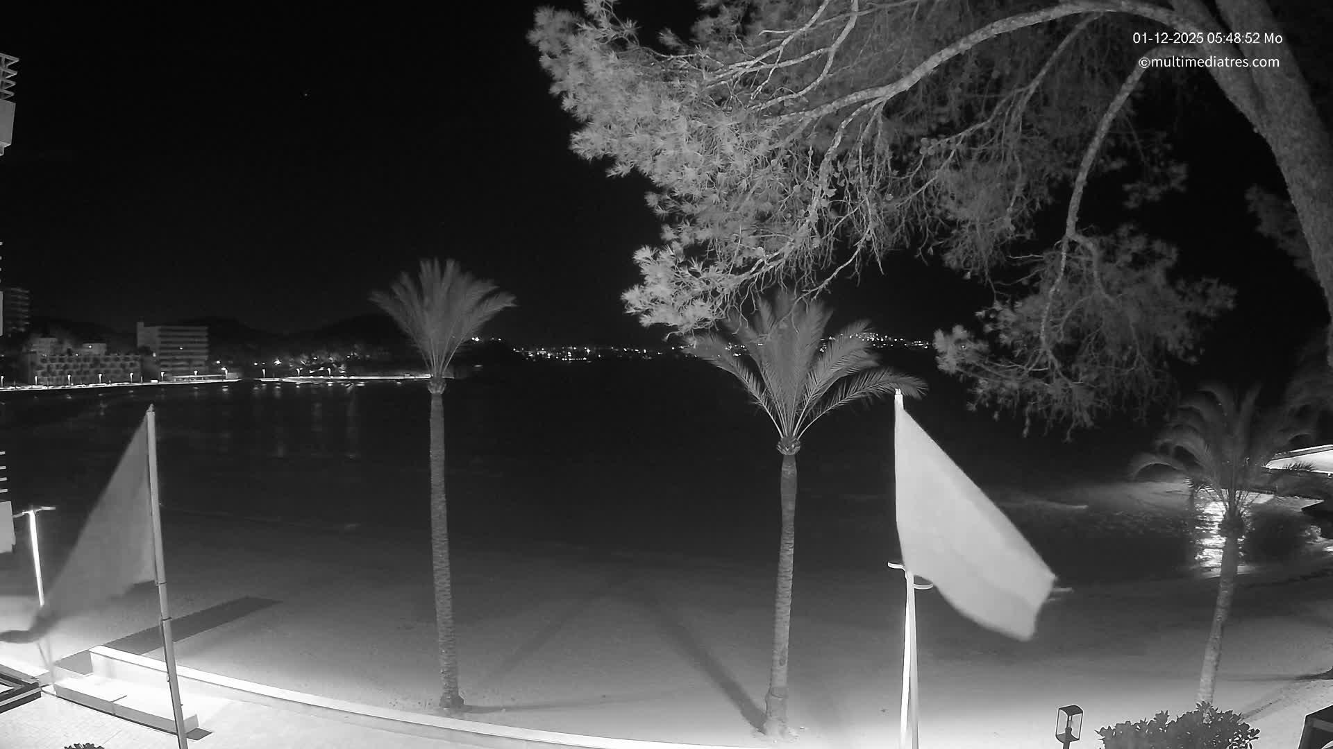 Mallorca, Perguera Palmira Beach Live Cam - Balearic Islands, Spain