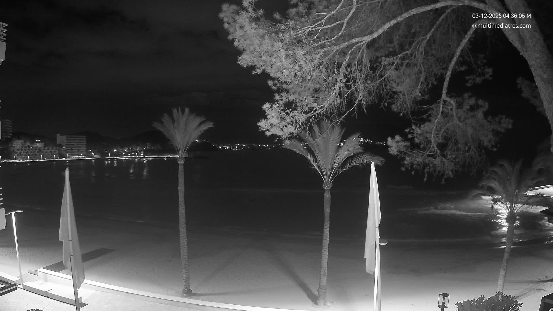 Mallorca, Perguera Palmira Beach Live Cam - Balearic Islands, Spain