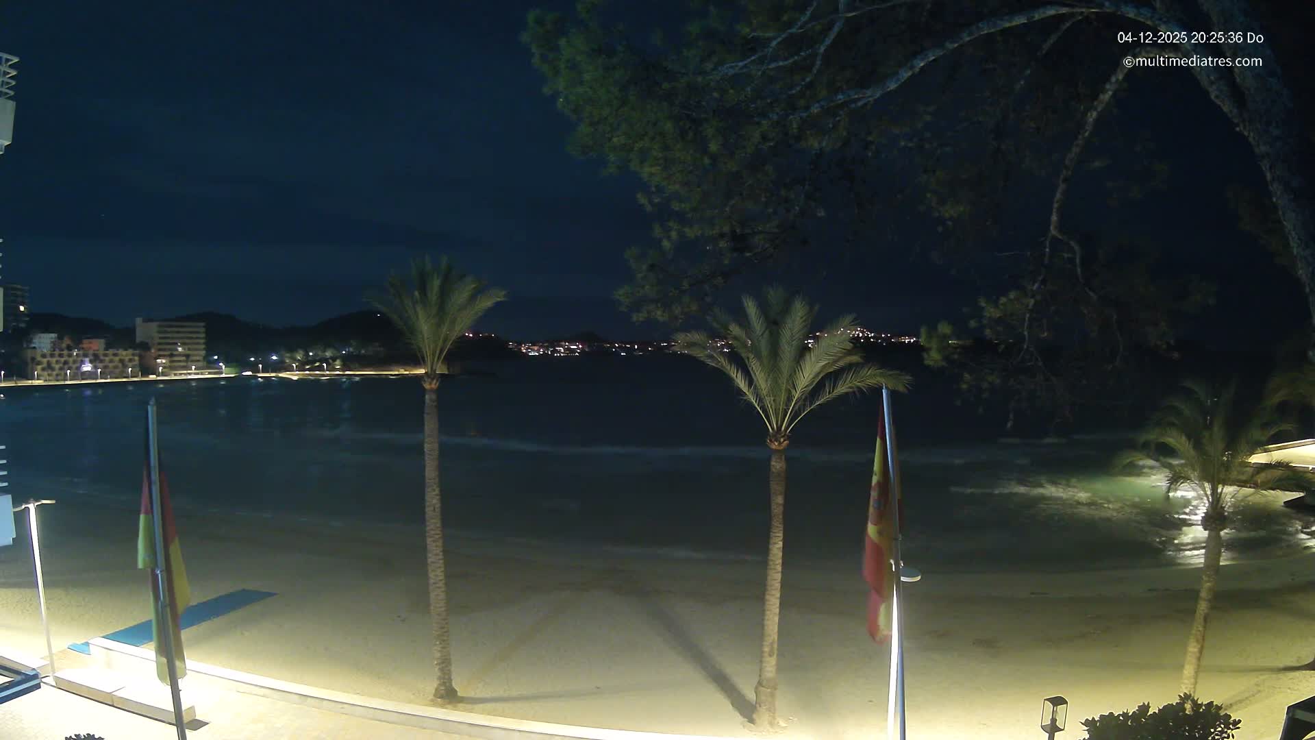 Mallorca, Perguera Palmira Beach Live Cam - Balearic Islands, Spain