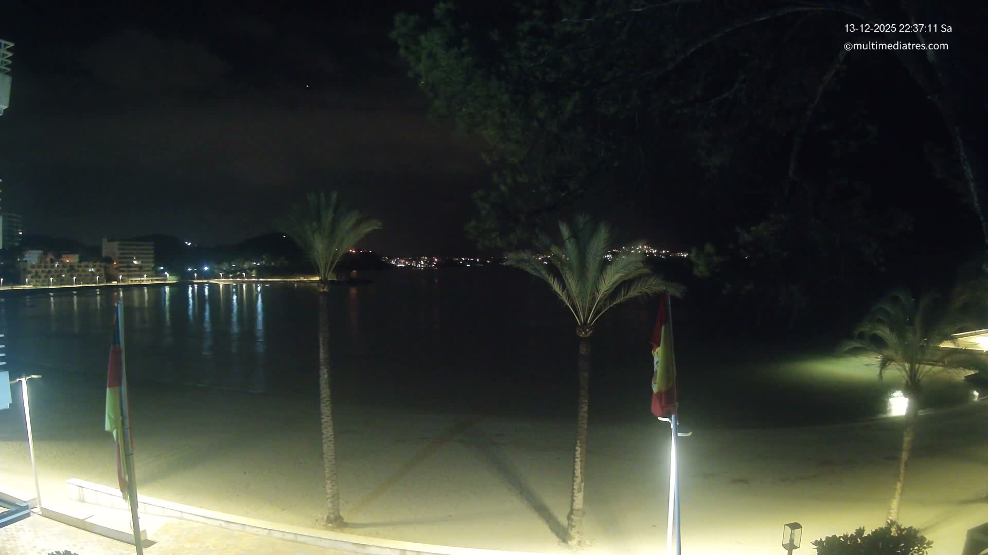 Mallorca, Perguera Palmira Beach Live Cam - Balearic Islands, Spain