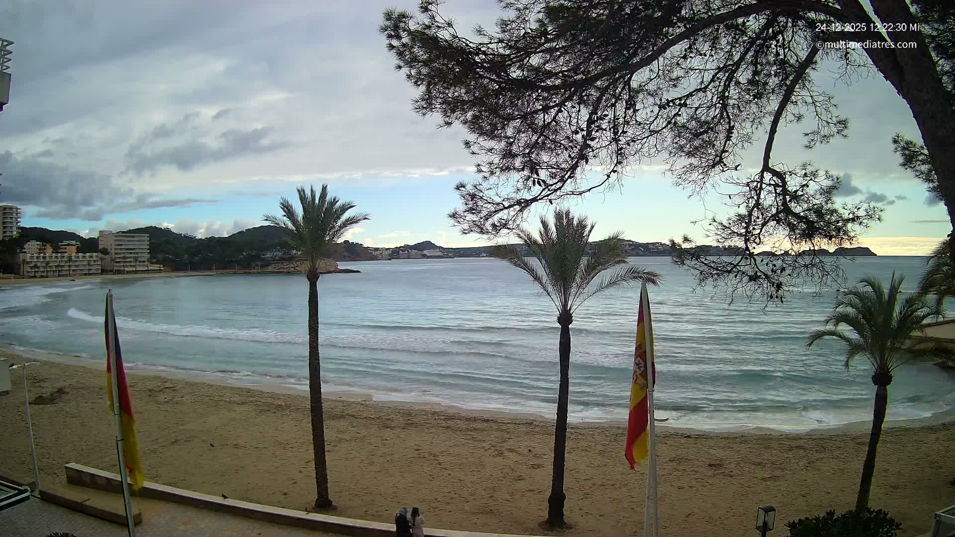 Mallorca, Perguera Palmira Beach Live Cam - Balearic Islands, Spain