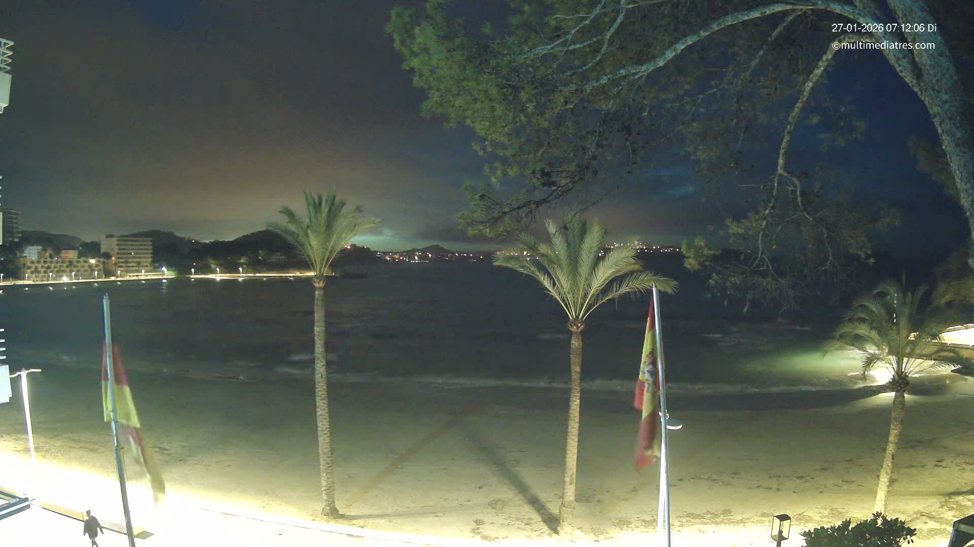 Mallorca, Perguera Palmira Beach Live Cam - Balearic Islands, Spain