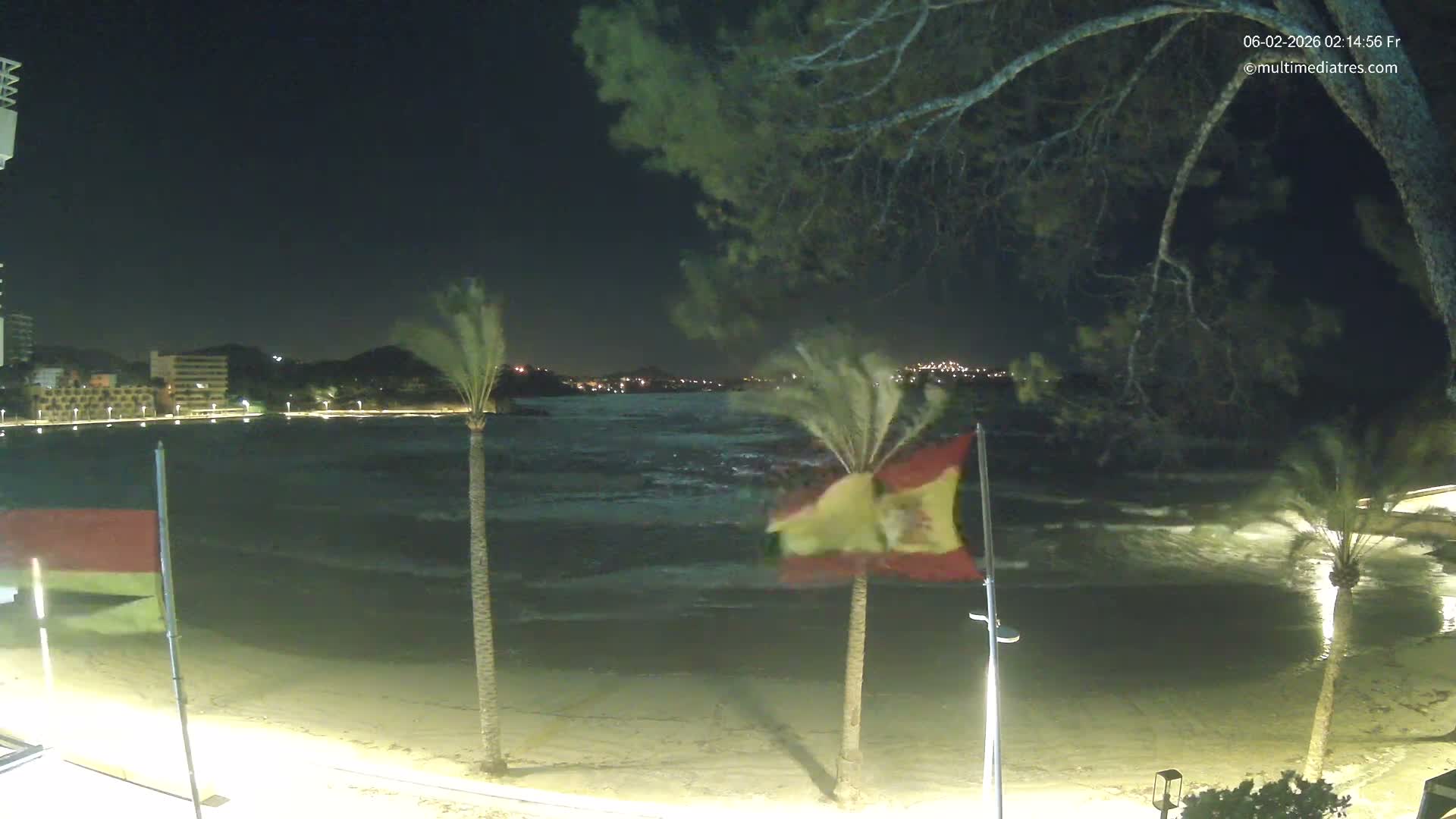 Mallorca, Perguera Palmira Beach Live Cam - Balearic Islands, Spain
