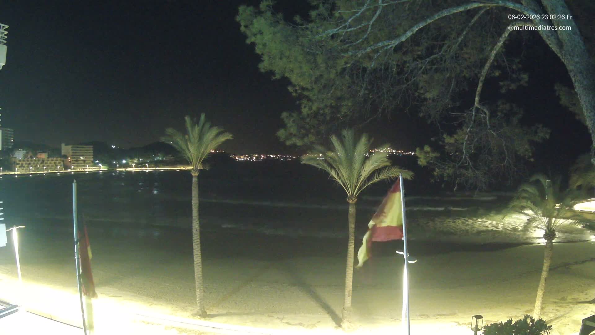Mallorca, Perguera Palmira Beach Live Cam - Balearic Islands, Spain