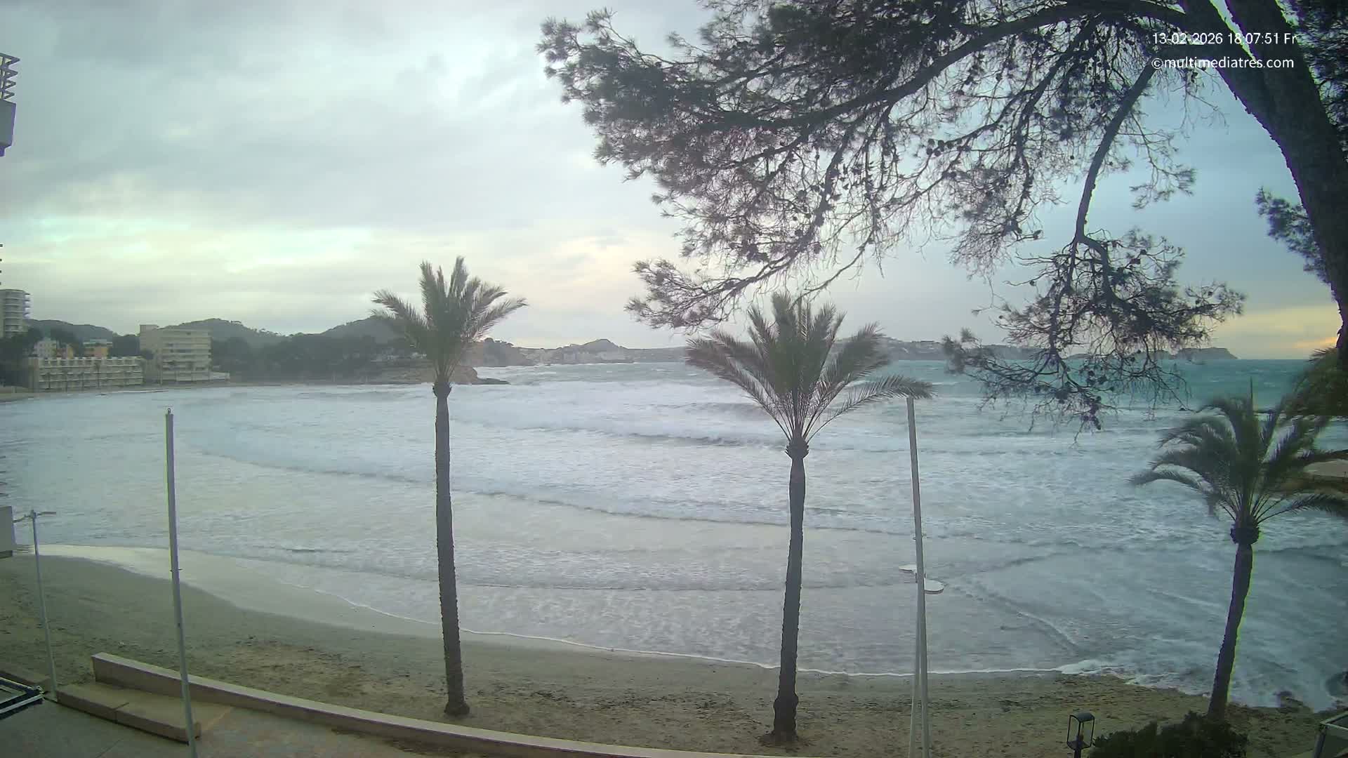 Mallorca, Perguera Palmira Beach Live Cam - Balearic Islands, Spain