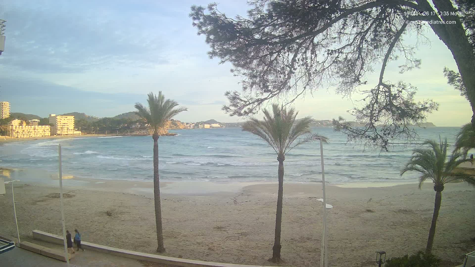 Mallorca, Perguera Palmira Beach Live Cam - Balearic Islands, Spain