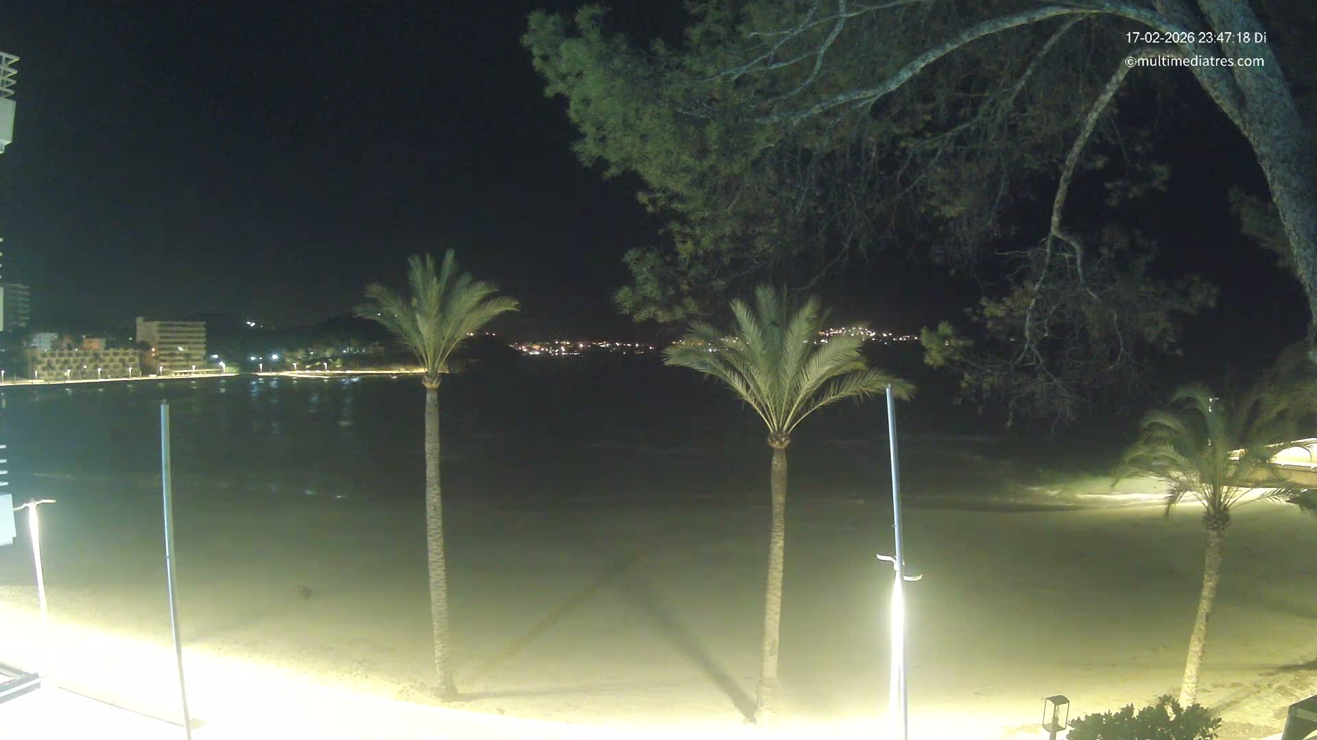 Mallorca, Perguera Palmira Beach Live Cam - Balearic Islands, Spain