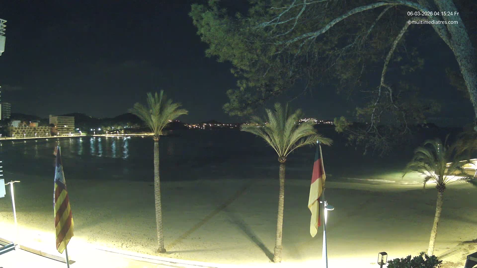 Mallorca, Perguera Palmira Beach Live Cam - Balearic Islands, Spain