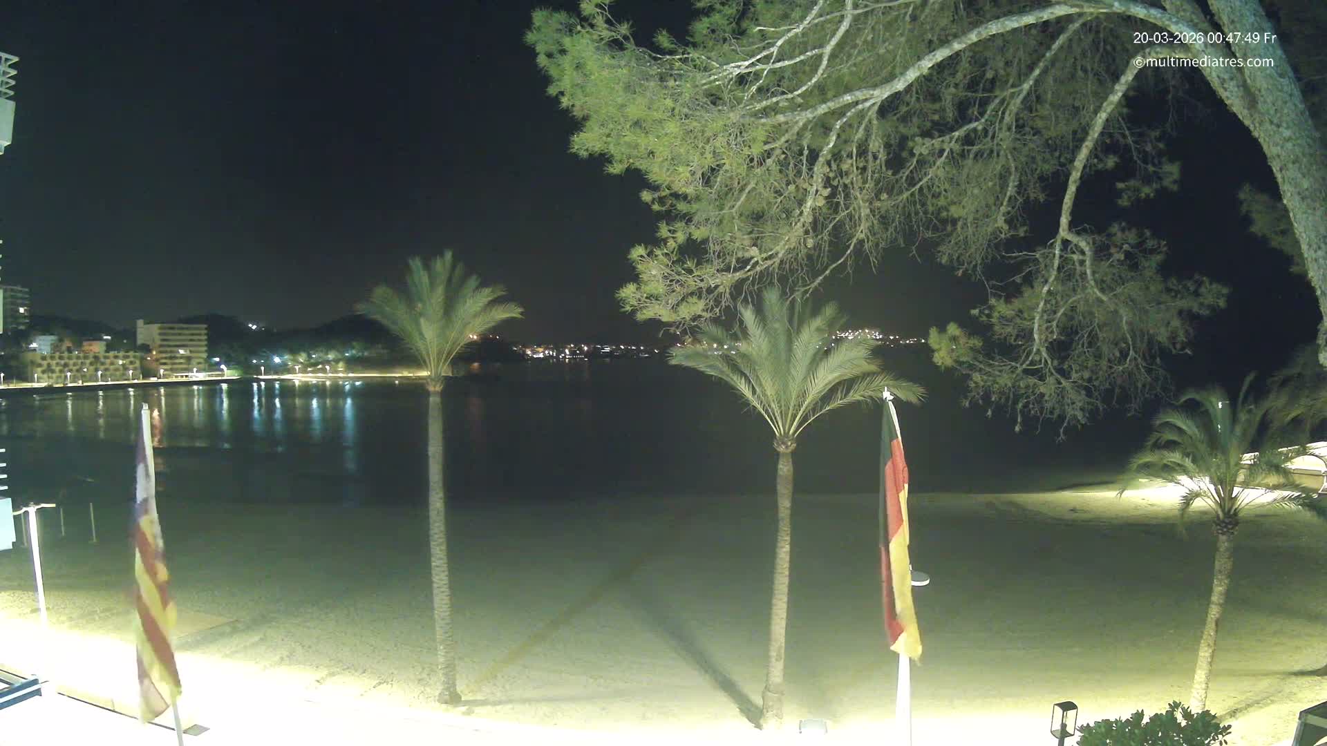 Mallorca, Perguera Palmira Beach Live Cam - Balearic Islands, Spain