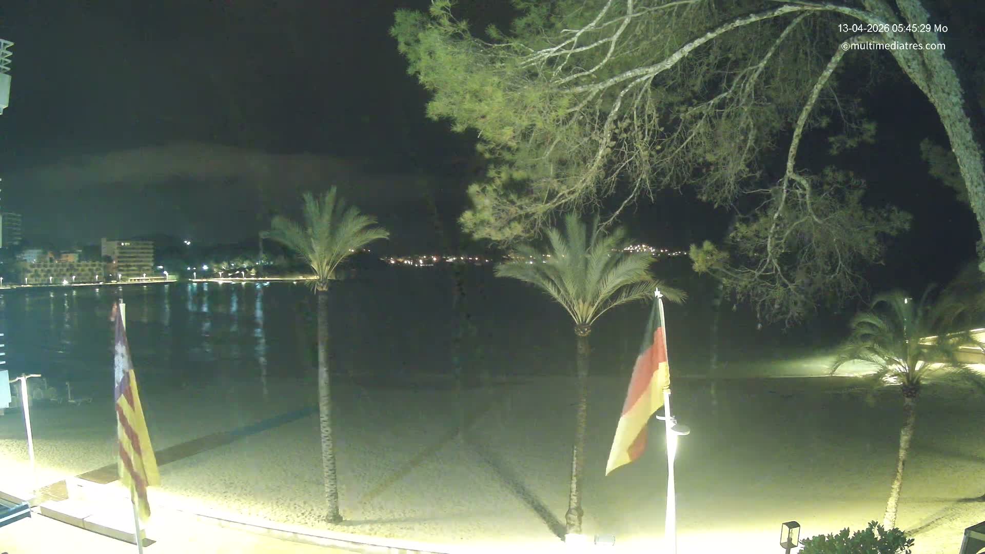 Mallorca, Perguera Palmira Beach Live Cam - Balearic Islands, Spain
