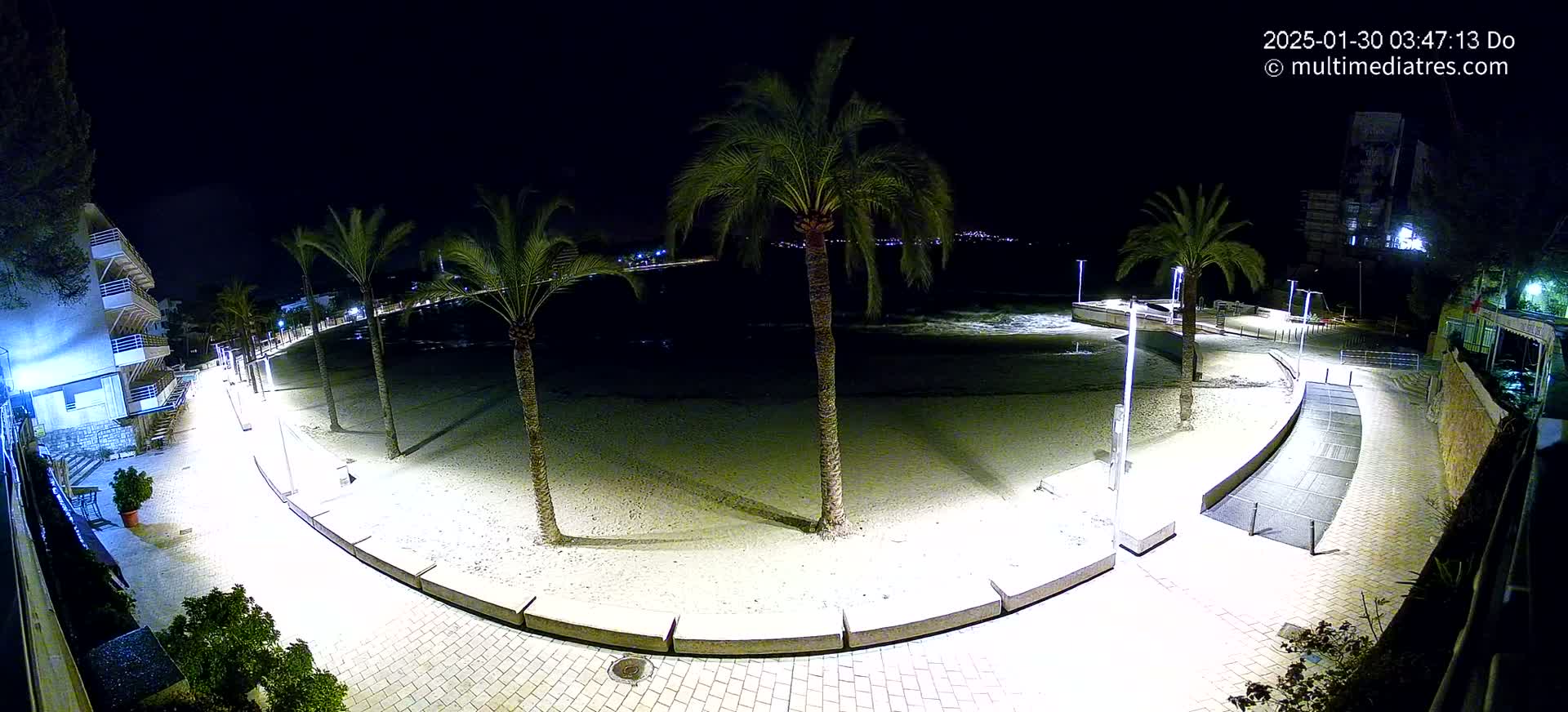 Mallorca, Peguera Palmira Beach by Rendezvous Garden Live Cam - Balearic Islands, Spain