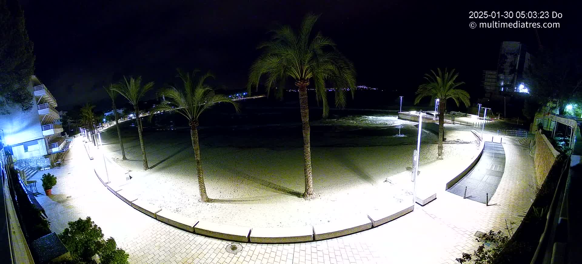 Mallorca, Peguera Palmira Beach by Rendezvous Garden Live Cam - Balearic Islands, Spain