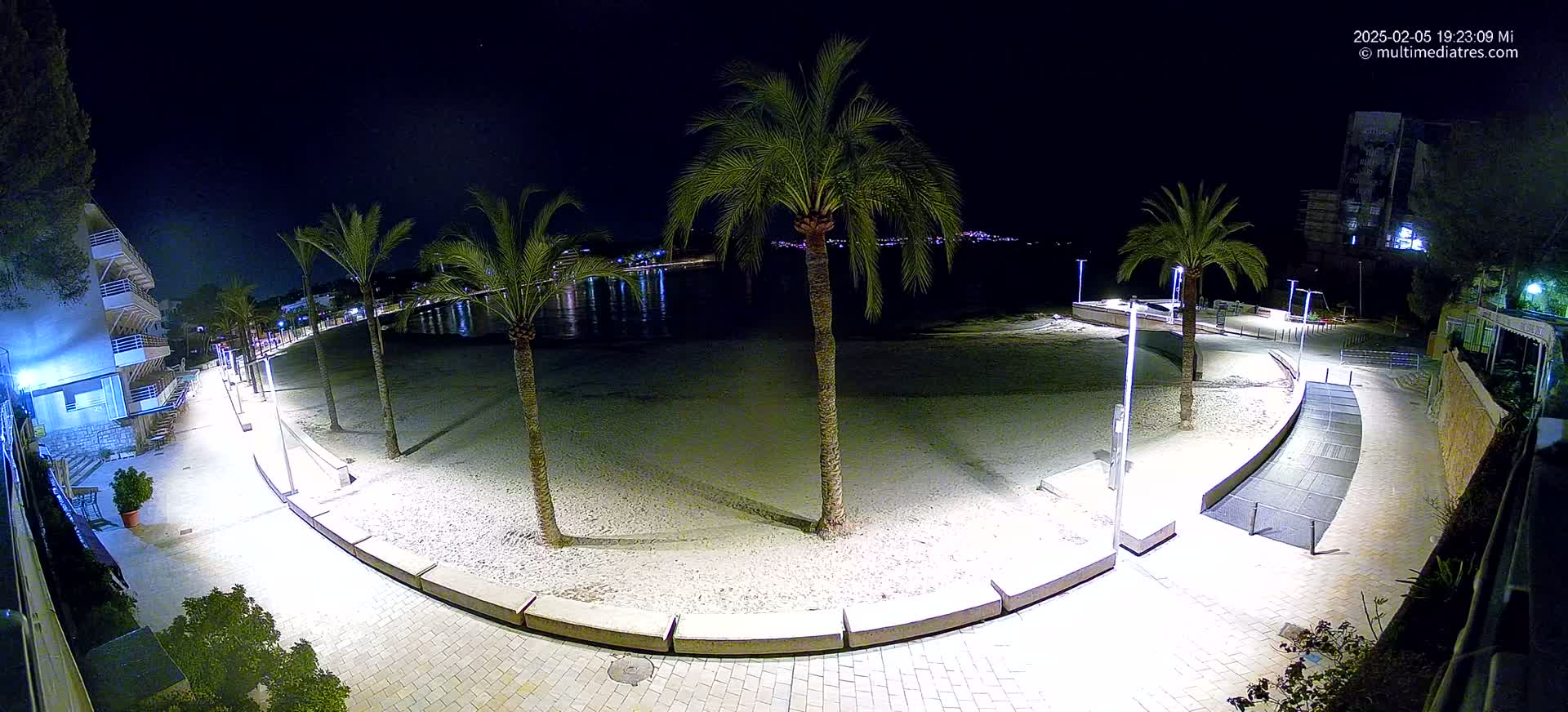 Mallorca, Peguera Palmira Beach by Rendezvous Garden Live Cam - Balearic Islands, Spain