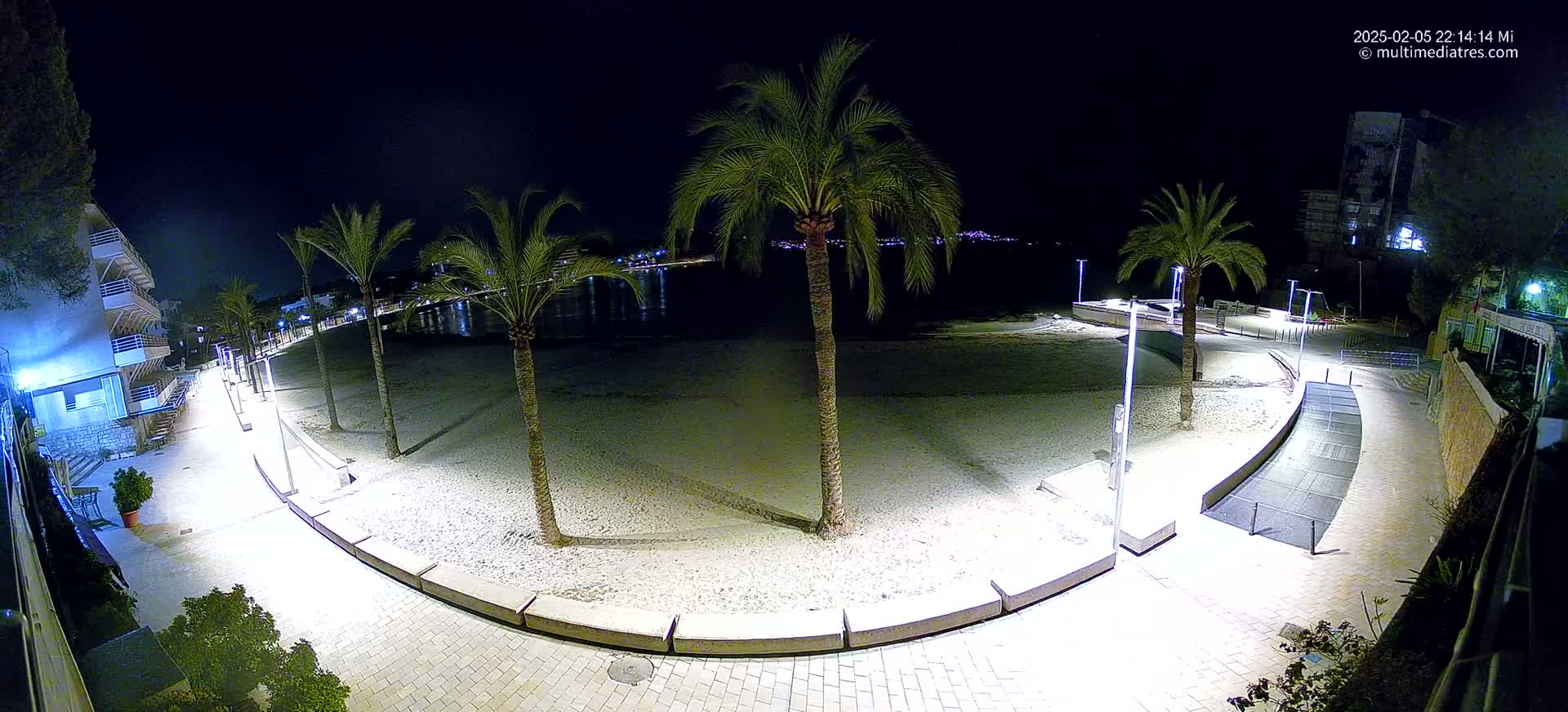 Mallorca, Peguera Palmira Beach by Rendezvous Garden Live Cam - Balearic Islands, Spain