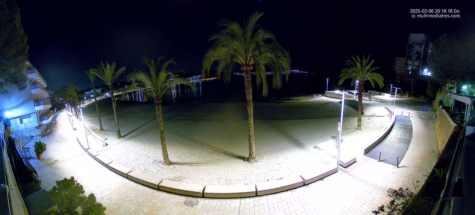 Mallorca, Peguera Palmira Beach by Rendezvous Garden Live Cam - Balearic Islands, Spain