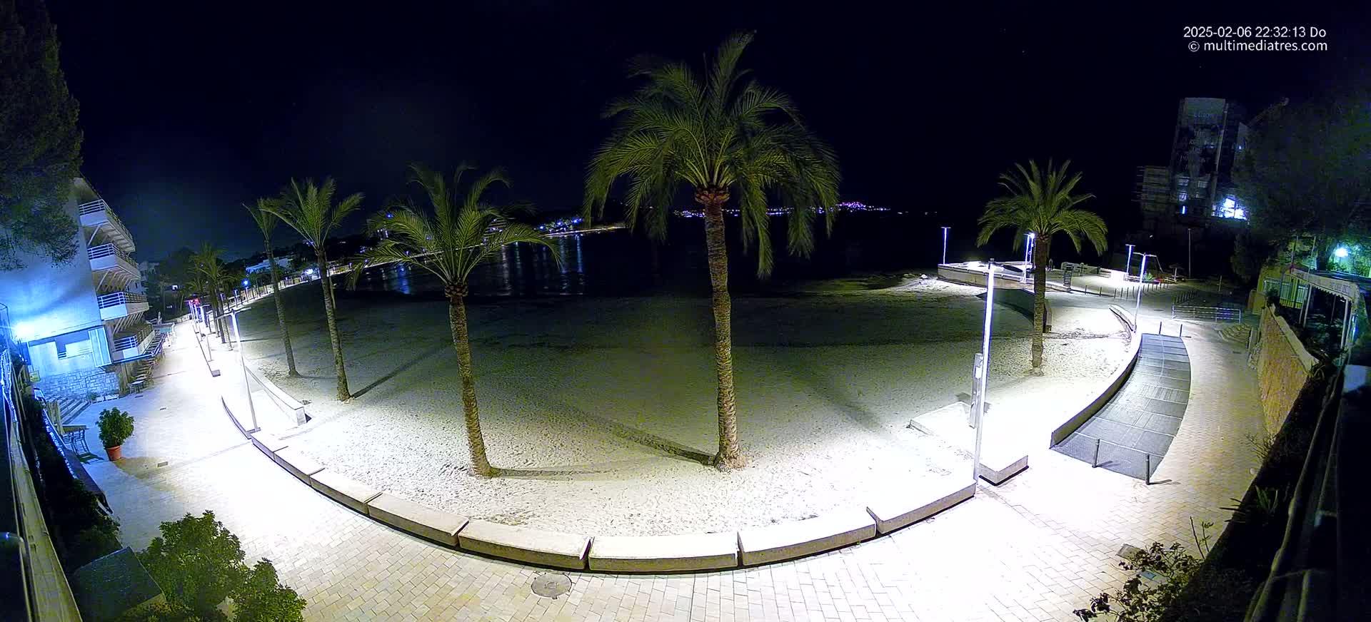 Mallorca, Peguera Palmira Beach by Rendezvous Garden Live Cam - Balearic Islands, Spain