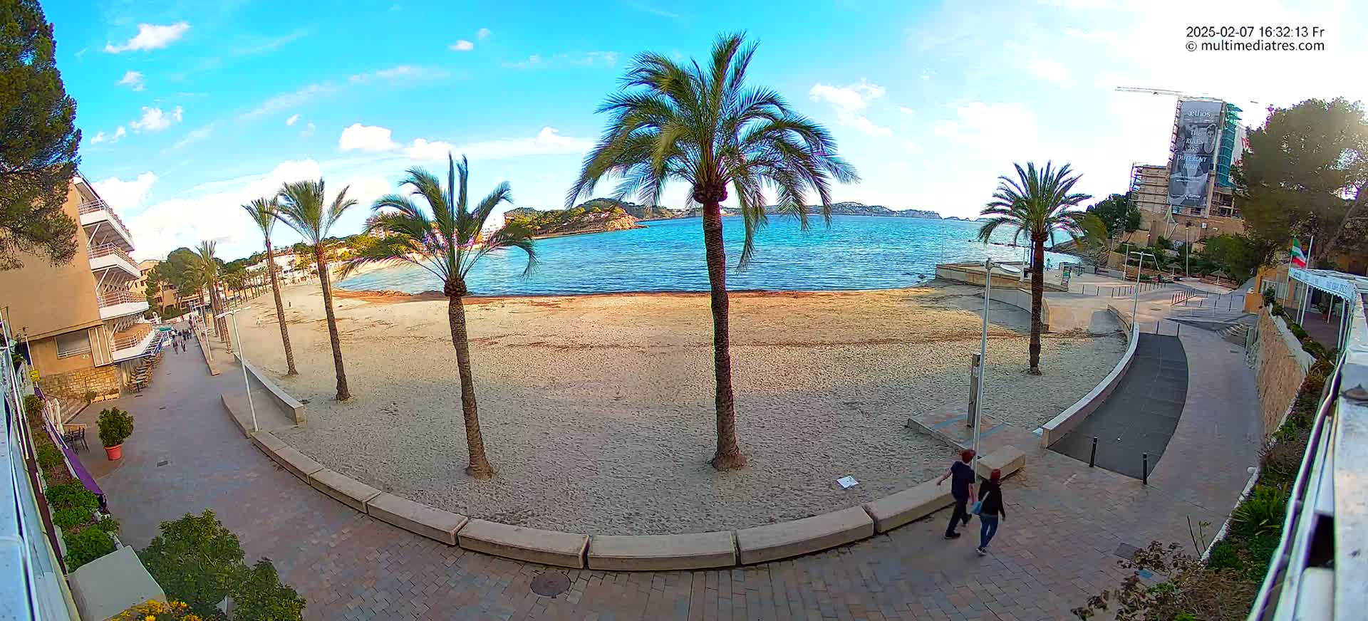 Mallorca, Peguera Palmira Beach by Rendezvous Garden Live Cam - Balearic Islands, Spain