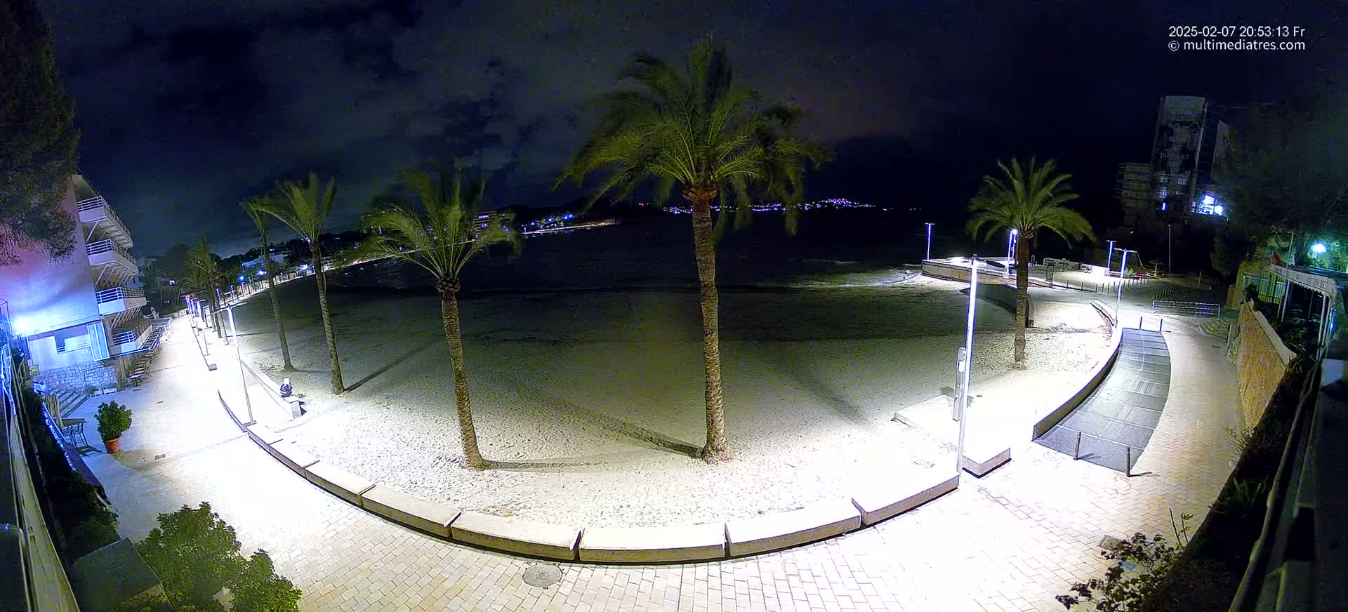 Mallorca, Peguera Palmira Beach by Rendezvous Garden Live Cam - Balearic Islands, Spain