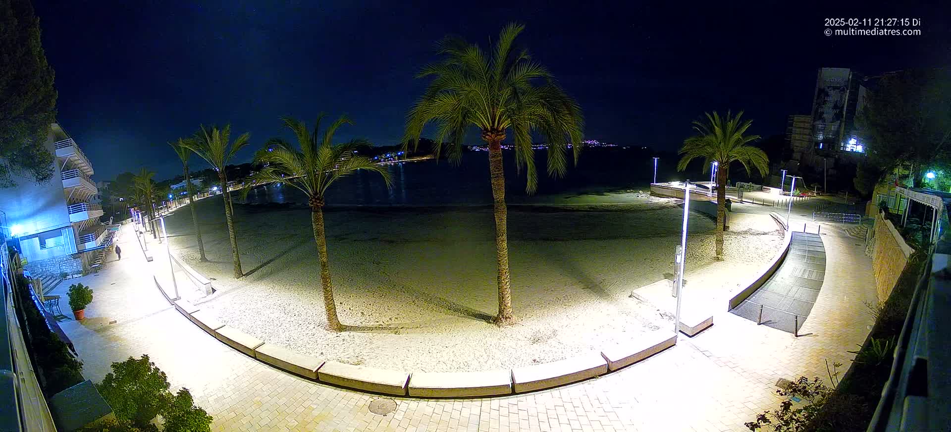 Mallorca, Peguera Palmira Beach by Rendezvous Garden Live Cam - Balearic Islands, Spain