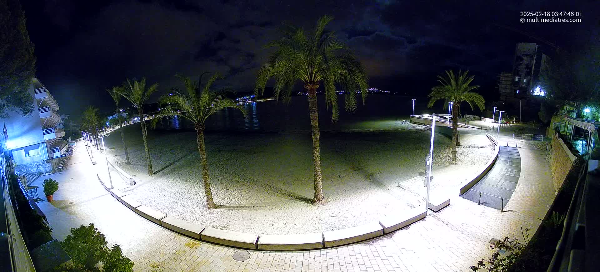 Mallorca, Peguera Palmira Beach by Rendezvous Garden Live Cam - Balearic Islands, Spain