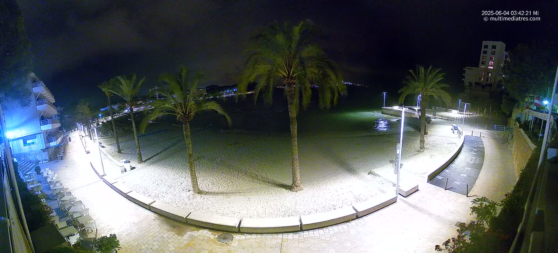 Mallorca, Peguera Palmira Beach by Rendezvous Garden Live Cam - Balearic Islands, Spain