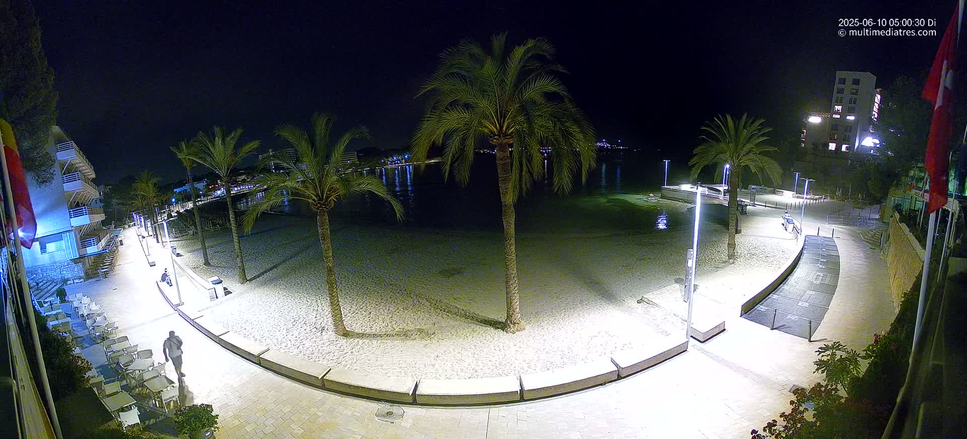 Mallorca, Peguera Palmira Beach by Rendezvous Garden Live Cam - Balearic Islands, Spain