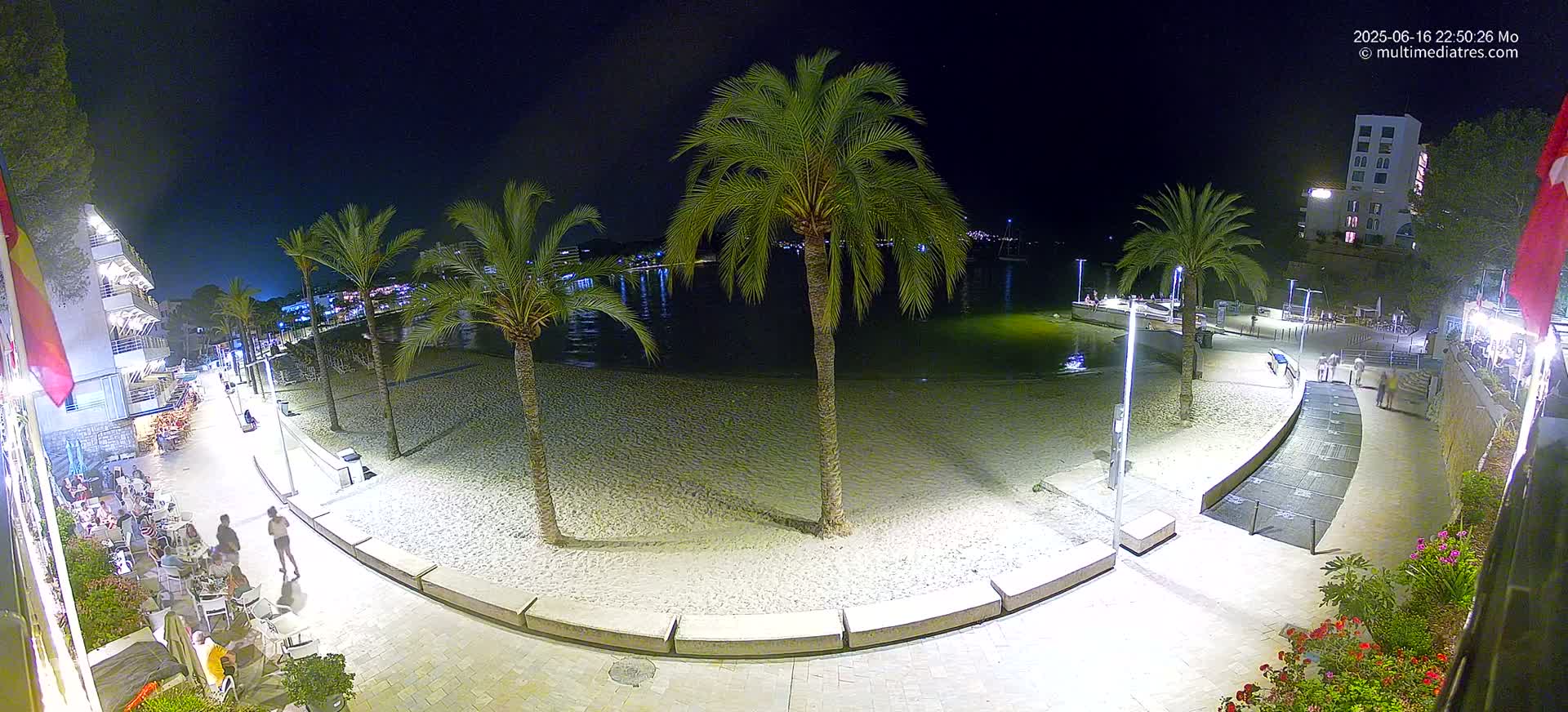 Mallorca, Peguera Palmira Beach by Rendezvous Garden Live Cam - Balearic Islands, Spain