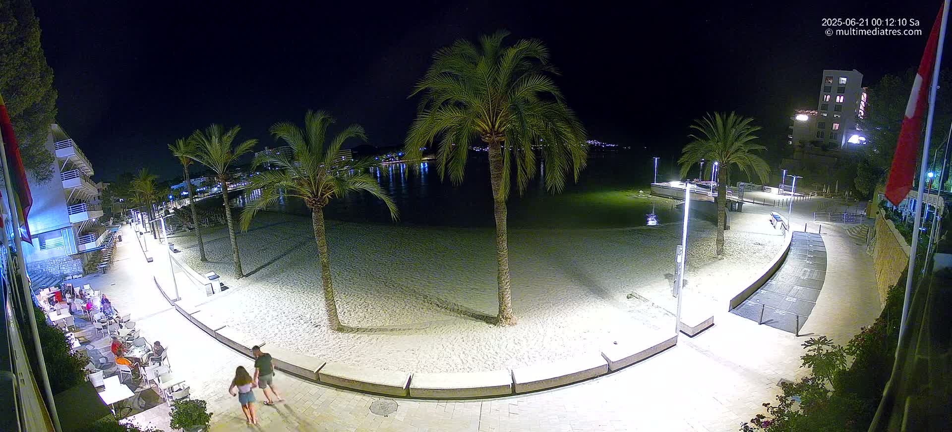 Mallorca, Peguera Palmira Beach by Rendezvous Garden Live Cam - Balearic Islands, Spain