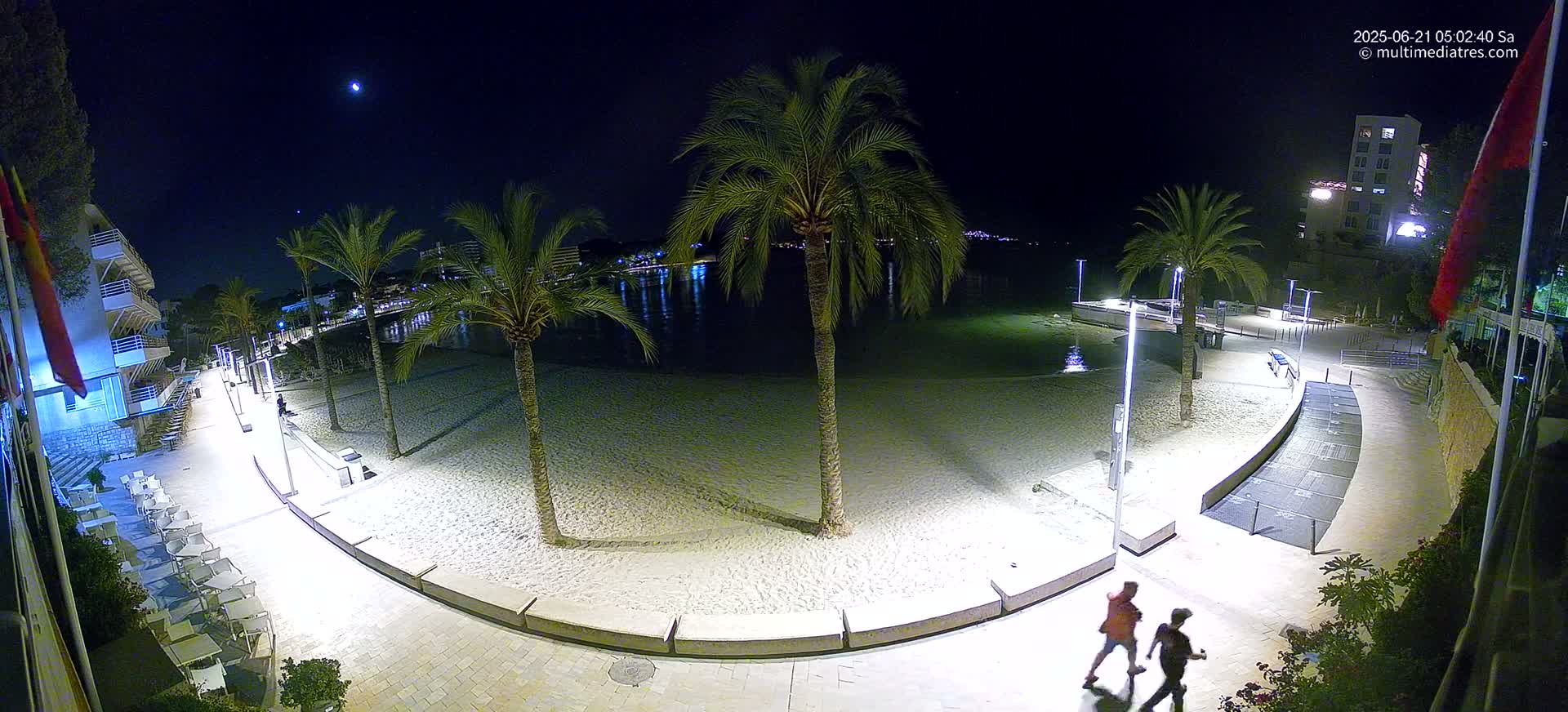 Mallorca, Peguera Palmira Beach by Rendezvous Garden Live Cam - Balearic Islands, Spain
