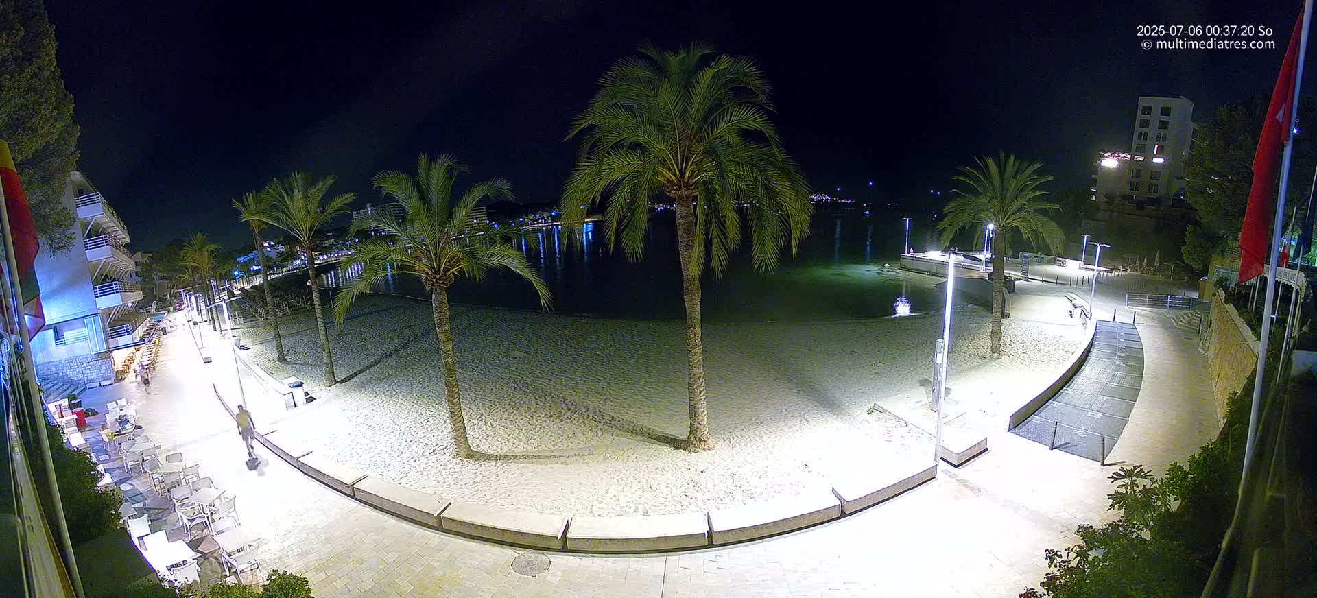 Mallorca, Peguera Palmira Beach by Rendezvous Garden Live Cam - Balearic Islands, Spain
