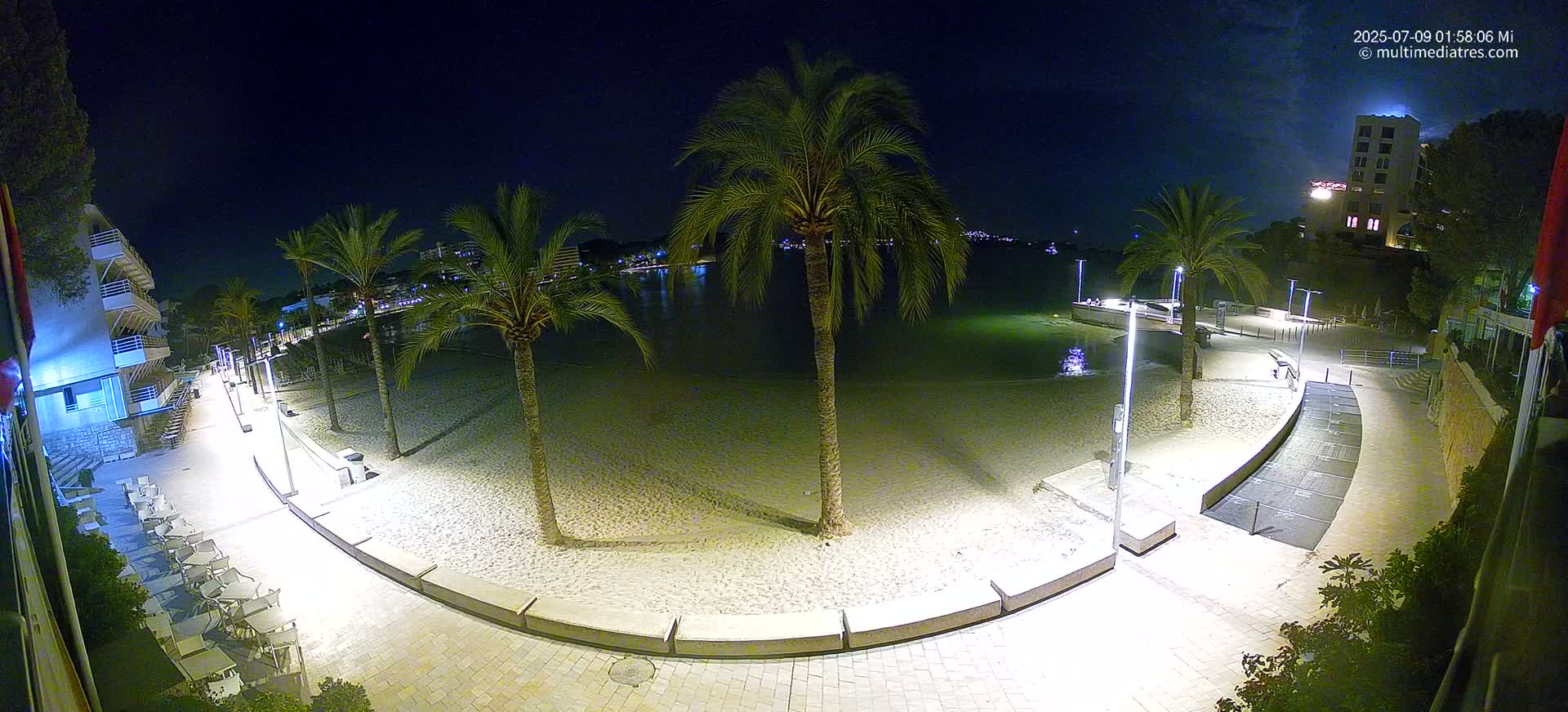 Mallorca, Peguera Palmira Beach by Rendezvous Garden Live Cam - Balearic Islands, Spain