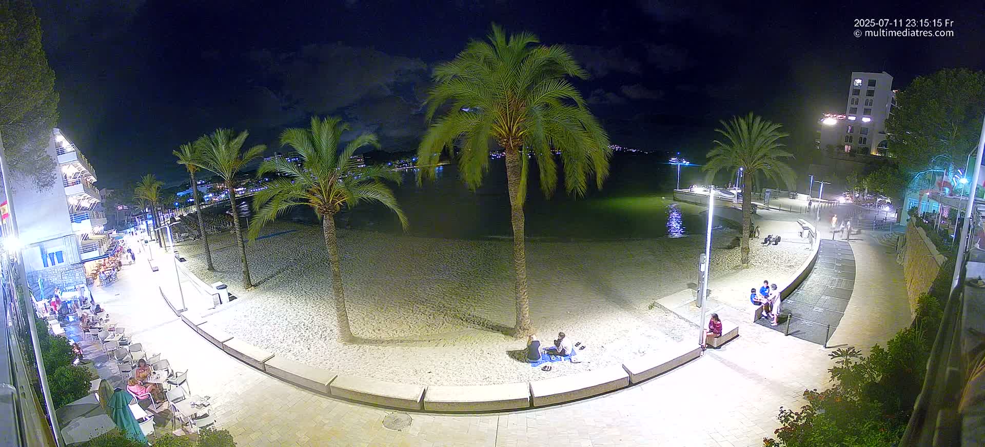 Mallorca, Peguera Palmira Beach by Rendezvous Garden Live Cam - Balearic Islands, Spain