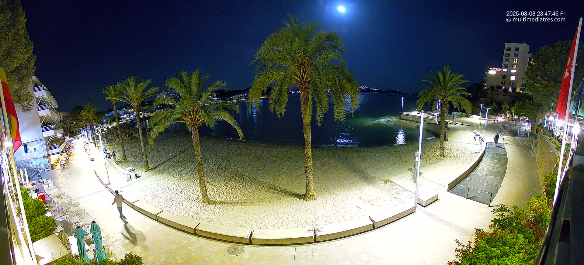 Mallorca, Peguera Palmira Beach by Rendezvous Garden Live Cam - Balearic Islands, Spain