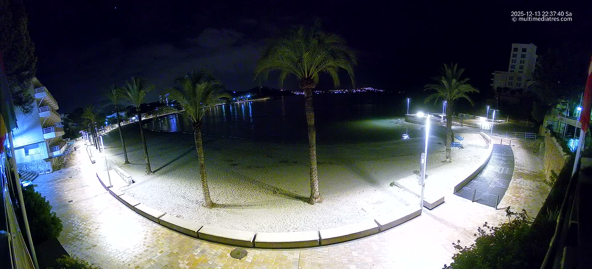 Mallorca, Peguera Palmira Beach by Rendezvous Garden Live Cam - Balearic Islands, Spain