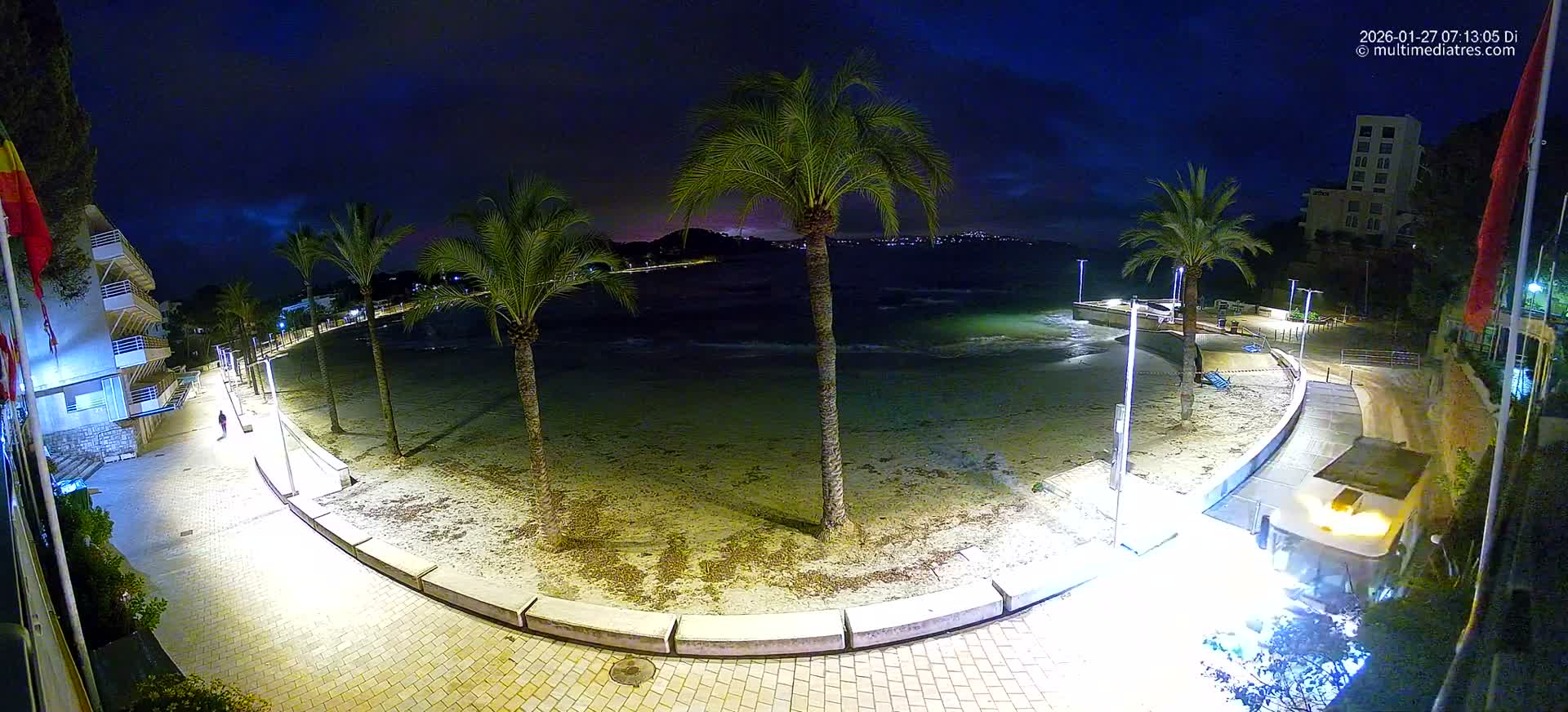 Mallorca, Peguera Palmira Beach by Rendezvous Garden Live Cam - Balearic Islands, Spain
