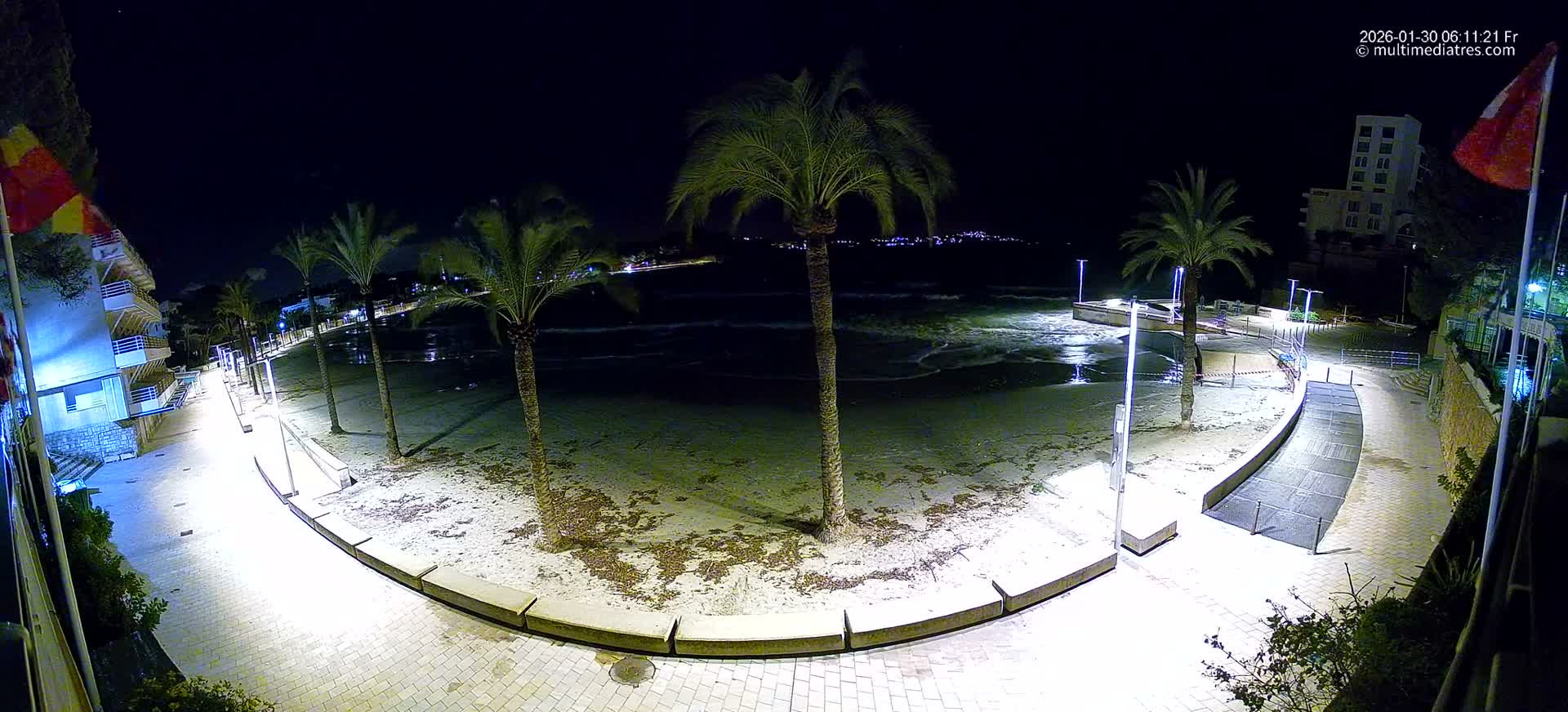 Mallorca, Peguera Palmira Beach by Rendezvous Garden Live Cam - Balearic Islands, Spain